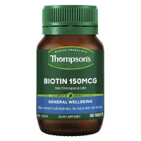 Thompson's汤普森天然生物素生发素片100片